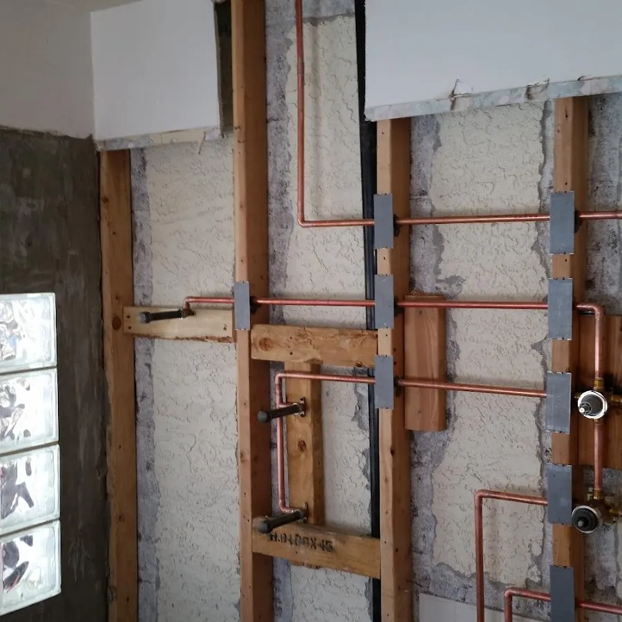 Copper pipe installation for Repiping in Reston